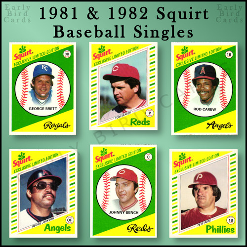 Rollie Fingers #11 card from 1982 Squirt