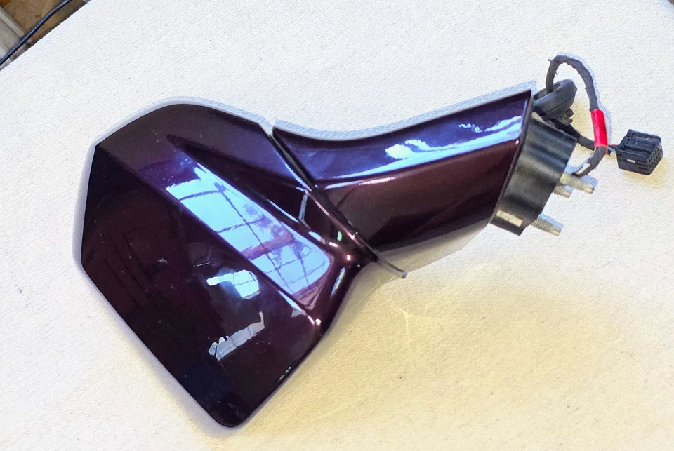 Espejo retrovisor lateral izquierdo Cadillac XT5 2017-2018-2019 5 cables base OEM Foto 2 de 4