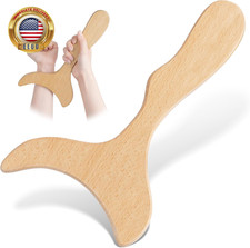 Wood Therapy Massage Tools, Wooden Lymphatic Drainage Massager, Body Sculpting T