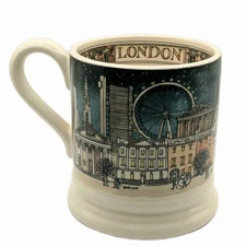 Emma Bridgewater Pottery Cities Of Dreams London At Night Half Pint Mug HTF