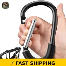 SURDOCA Large Stroller Hooks for Bags, Heavy Duty, Universal Clips