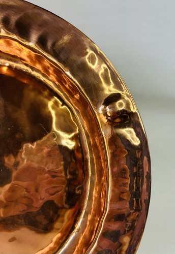 Vintage Mid Century Arts & Crafts Style Copper Lombard Of London Charger Plate - Picture 5 of 10