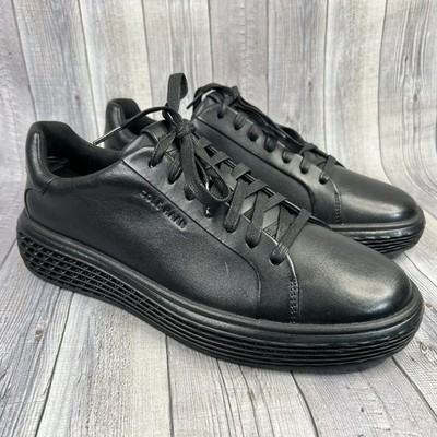 Cole Haan GrandPro Court Skyweave Sneaker Triple Black Size 9W - NEW!