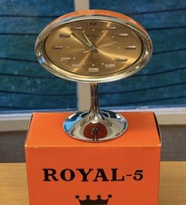 1970s Royal - 5 Alarm Clock Within Original Box New Old Stock