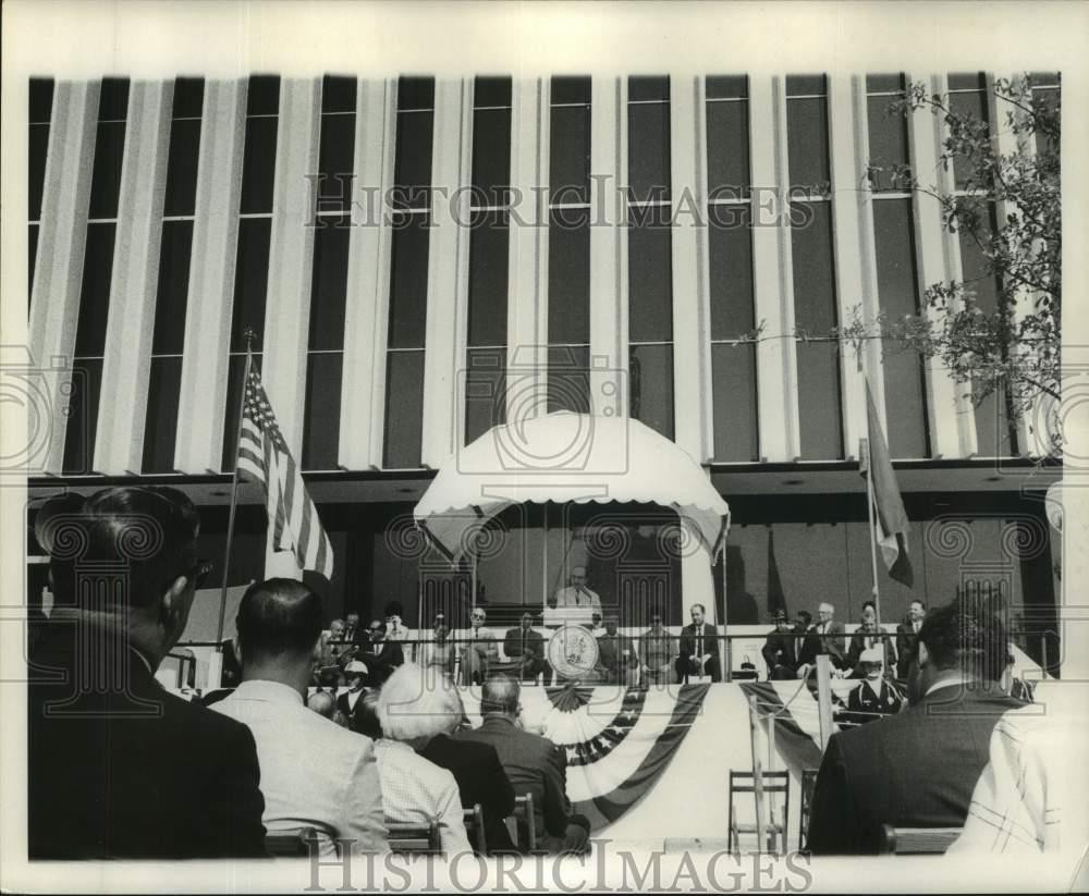 1968 Press Photo New Orleans Police Department Administration Building