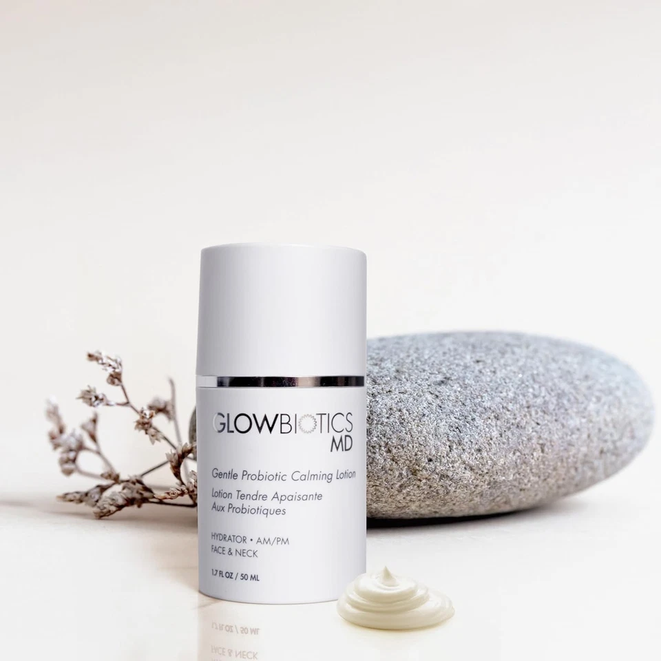 Glowbiotics Loción Calmante Probiótica Suave: Péptido Ligero y Probiótico... Foto 4 de 4