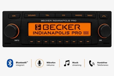BECKER BE7950 Indianapolis PRO Autoradio Bluetooth Navi CD Mercedes Porsche BMW - Bild 1 von 4