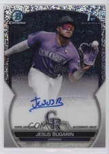 2023 Bowman Chrome Prospect Speckle Refractor /299 Jesus Bugarin Auto 0w3