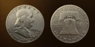 1954 Franklin Half Dollar Silver Circulated Business Strike Uncertified 50C Coin