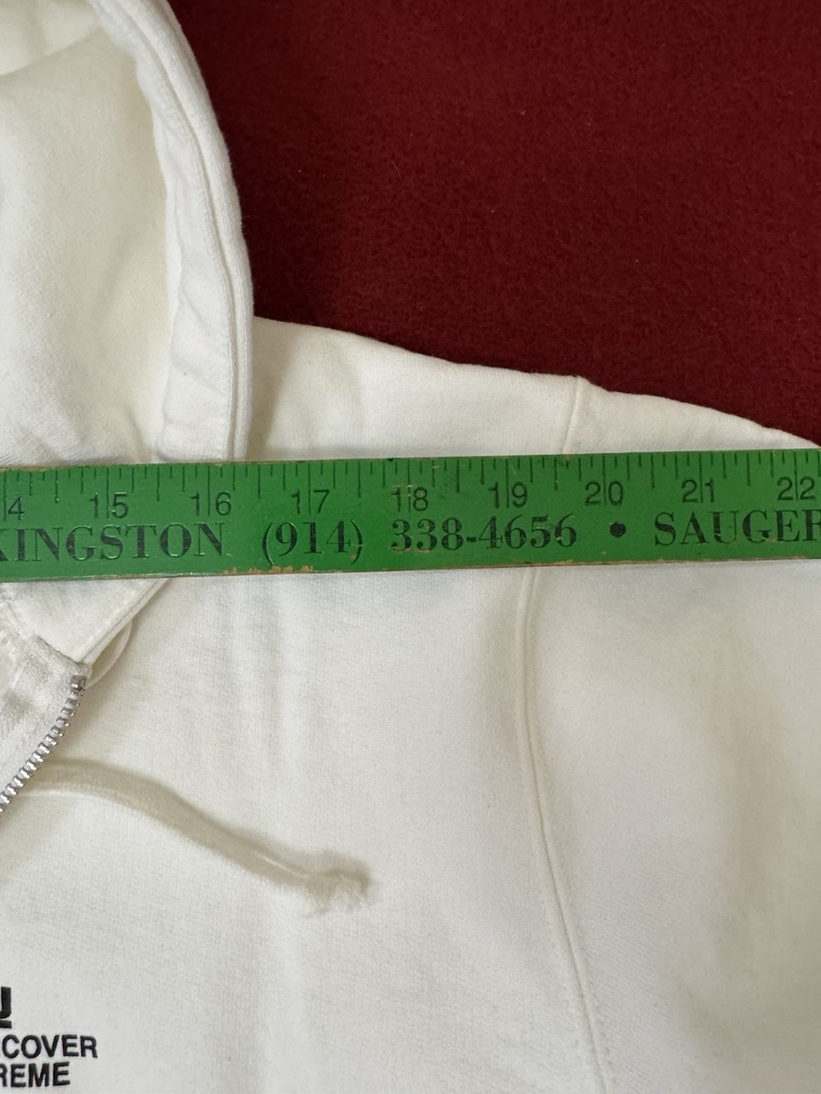 RARE Supreme x Undercover Generation F* You Zip Hoodie XL Off