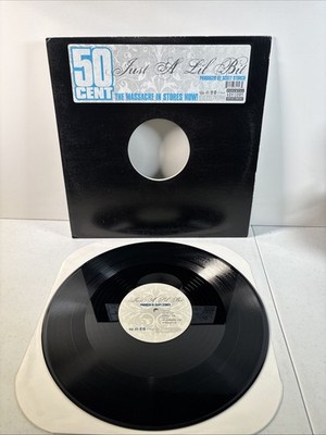 50 Cent Just A Lil Bit VG 12 Inch Vinyl 