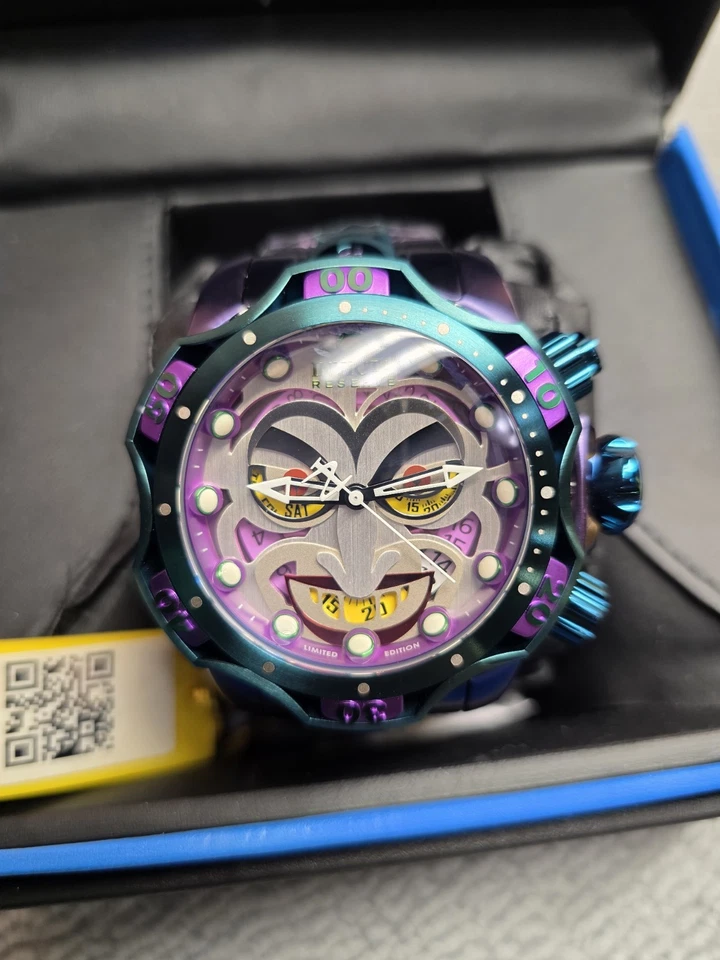Reloj Invicta Reserve DC Comics "The Joker" Edición Limitada - Modelo 35380 Foto 2 de 4