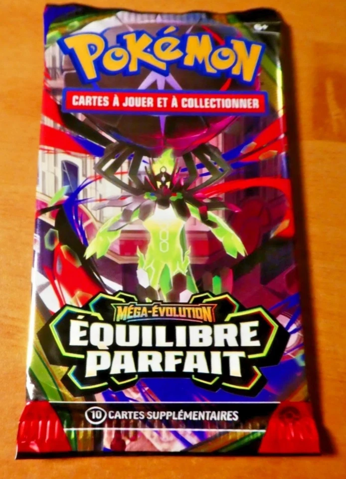 Pokémon JCC Booster scellé Équilibre Parfait Méga-Évolution FR 10 cartes - Photo 1/2