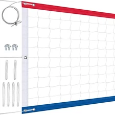 Volleyball Net Outdoor,Upgraded Professional Heavy Duty Weatherproof with Ste...