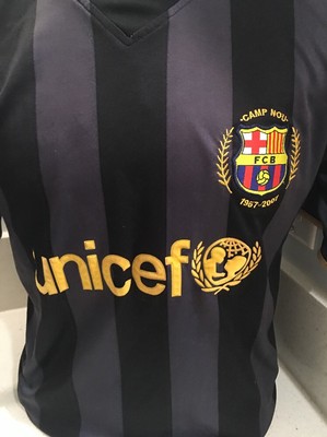 バルセロナ 1957-2007 unicef ユニフォーム レプリカ M Barcelona