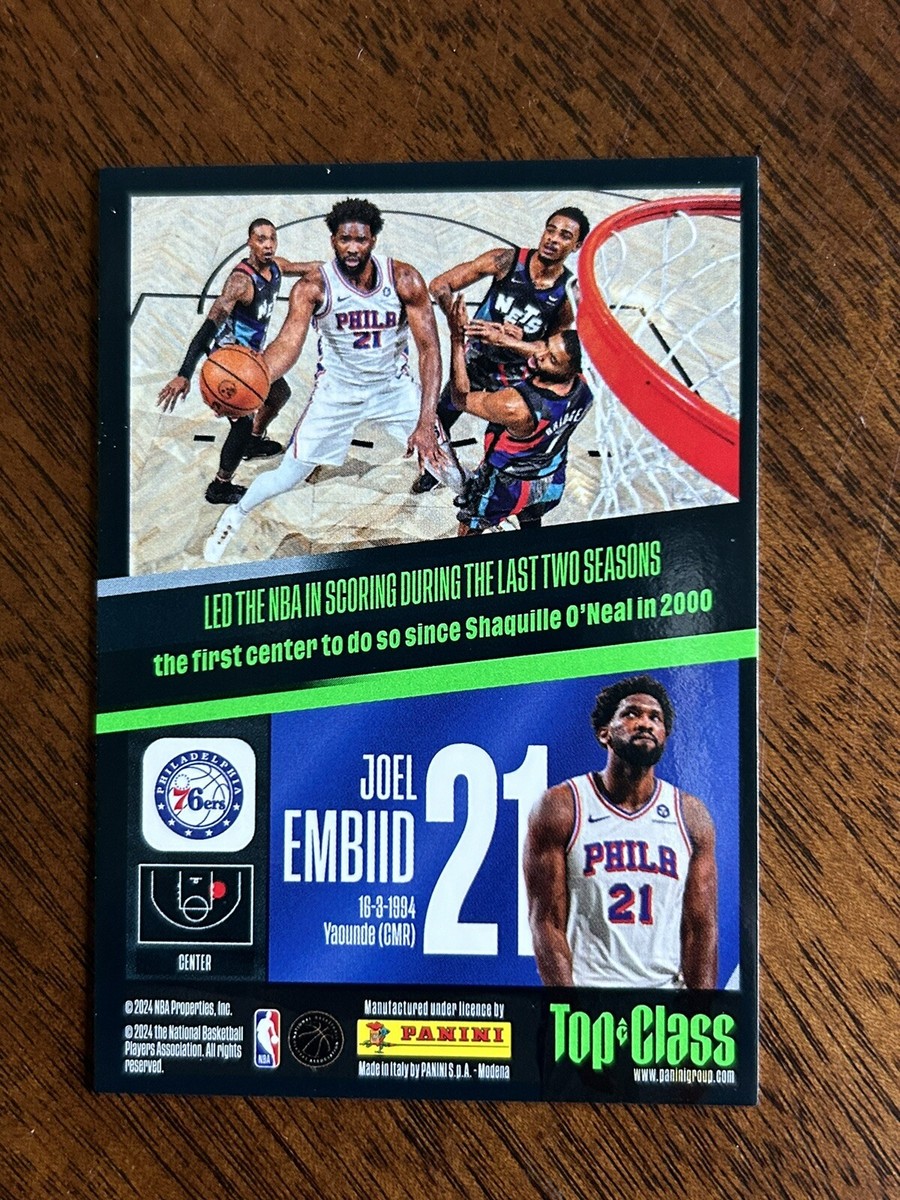 JOEL EMBIID 2024 Panini NBA TOP CLASS Basketball UNBEATABLE #265