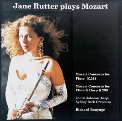 Jane Rutter - Plays Mozart, (Classical CD - Flute)