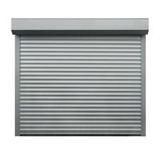Rollabdeckung Rolltor Schutz MINI 55 200 x 150 cm Au&szlig;enrollladen Rollo nach Ma&szlig;