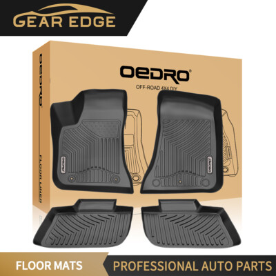 Floor Mats Liners for 2011-2023 Dodge Charger/Chrysler 300 RWD TPE All Weather