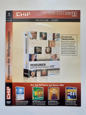 CHIP DVD EDITION Personen der Weltgeschichte 9/2007 gebraucht