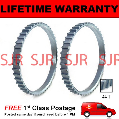 2X FOR NISSAN PRIMERA P11 P12 WP11 WP12 44 TOOTH 76.9MM ABS RELUCTOR