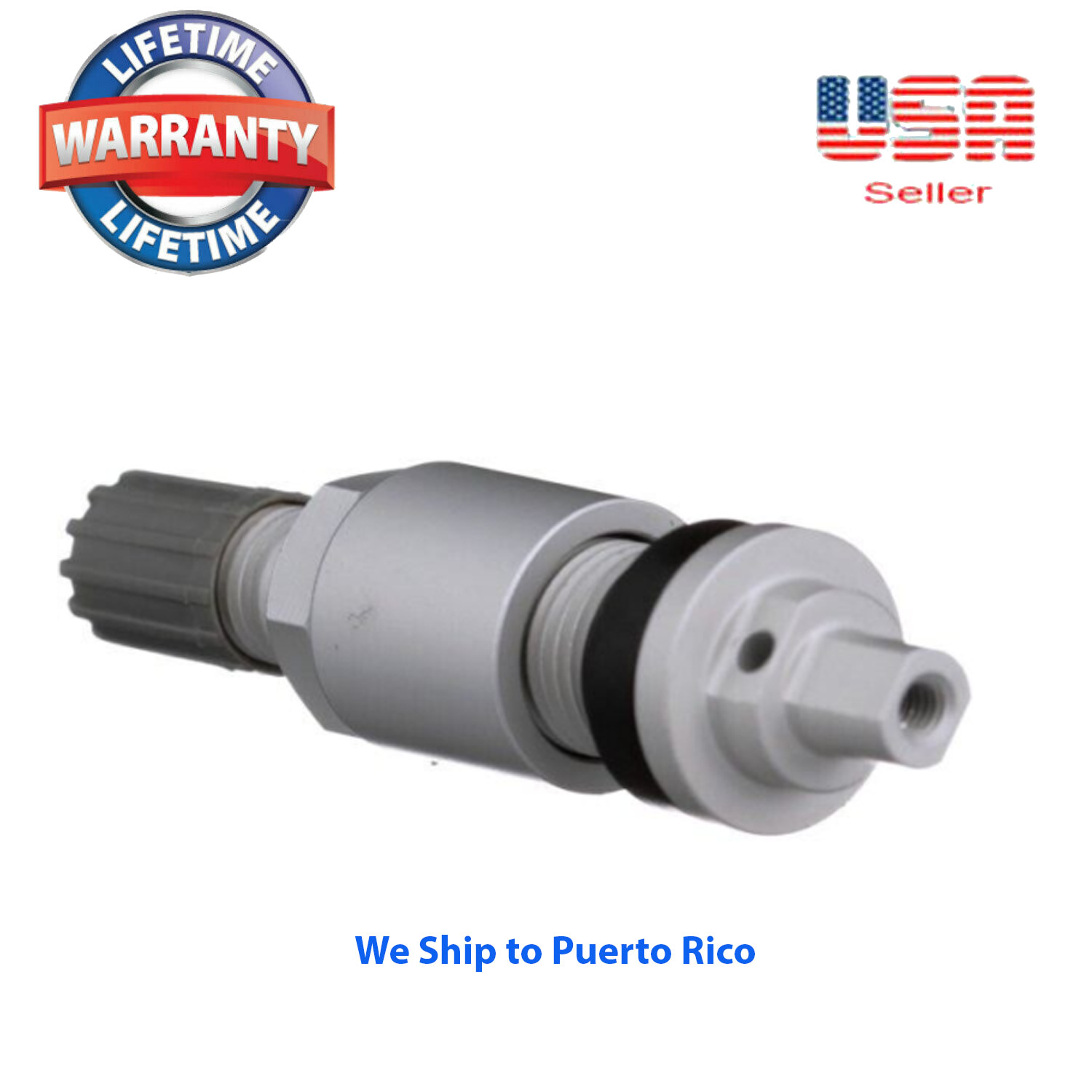 4 Tire Pressure Monitoring System Programmable Sensor Valve Kit Fit