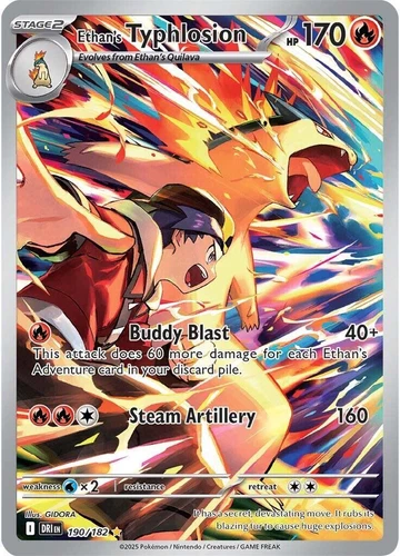 Ethan's Typhlosion 190/182 Sv10: Destined Rivals