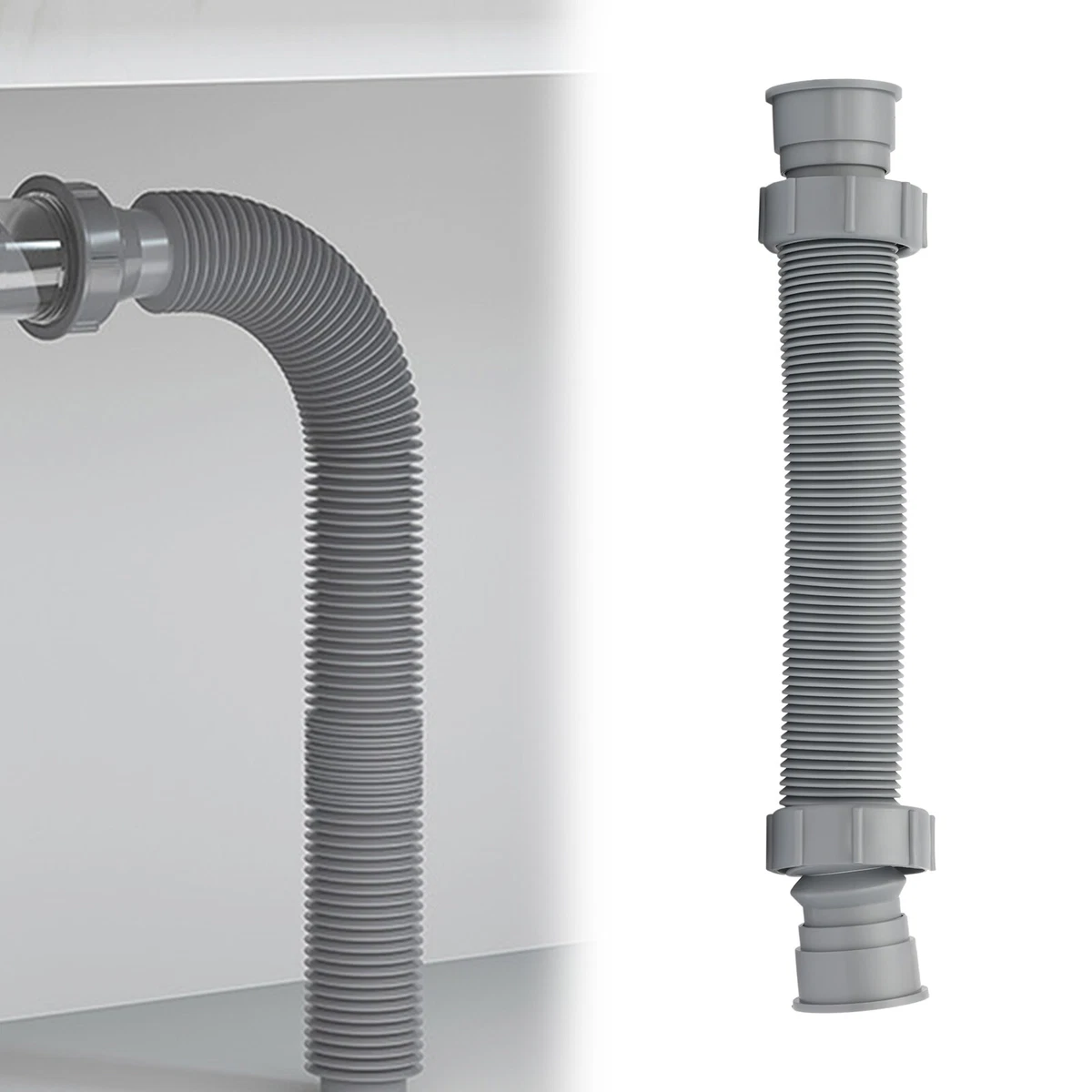 Basin Ushaped Drain Pipe Washbasin Sink Sewer Drainage, 50 OFF