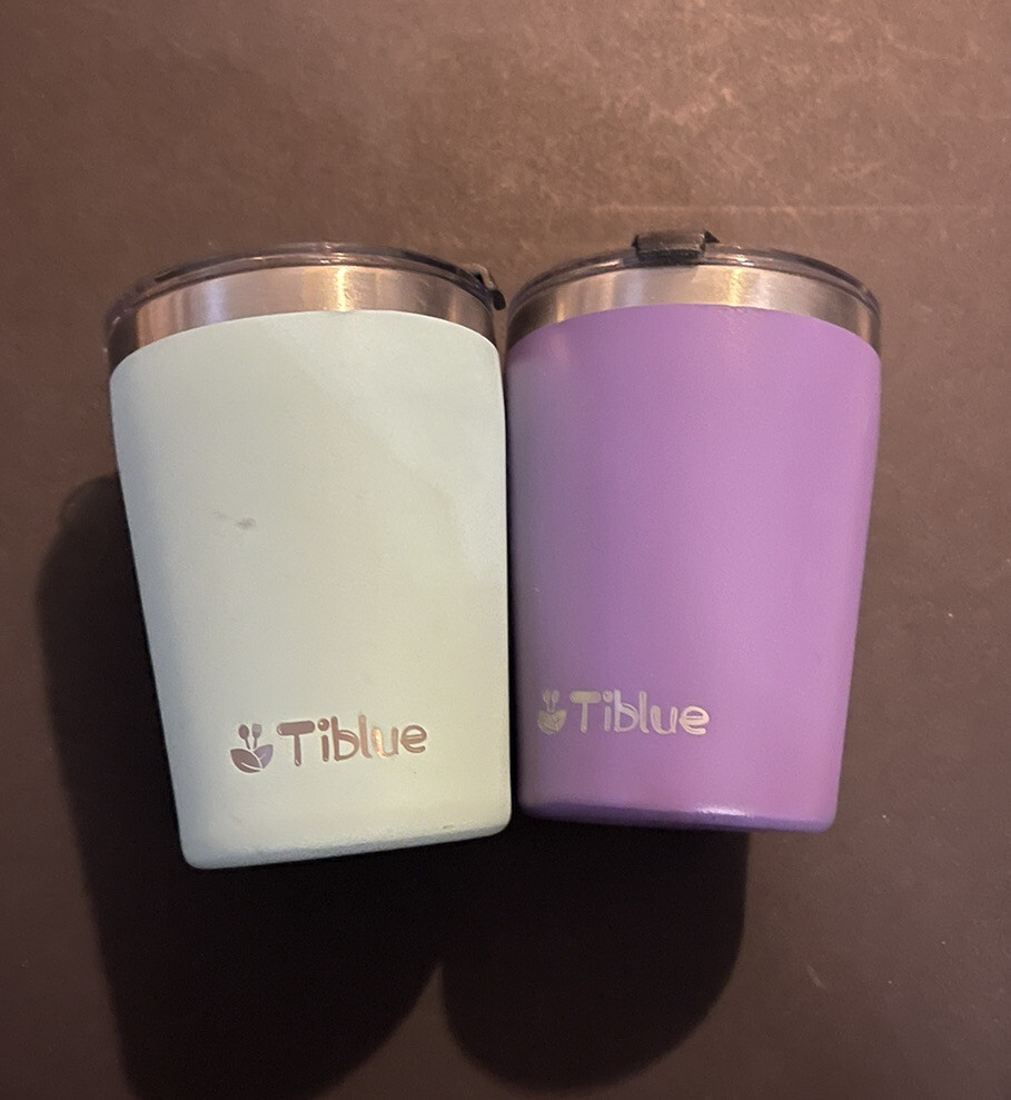 Toddler Water Bottle Spill Proof Insulated Tumbler 2 Pack 8 