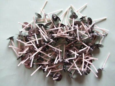 WICK'N FUN 500 Stück Teelichtdochte Teelichtdocht Kerzen Docht Paraffin Bienen Wachs Votiv