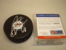 Anthony Duclair Signed Arizona Coyotes Hockey Puck Autographed PSA/DNA COA 1A