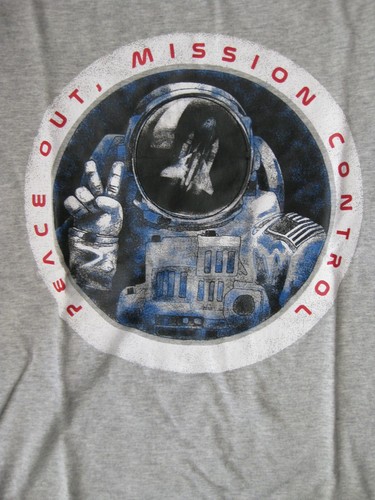 GAP KIDS: Camiseta gráfica de manga corta, talla M - "MISSION CONTROL" - Imagen 5 de 5