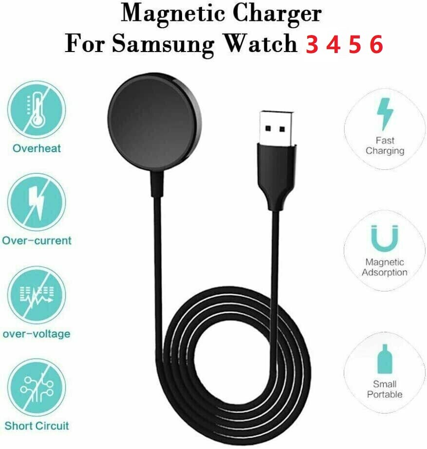Fast Wireless Charging Dock for Samsung Galaxy Watch 3/4/5/6 & Active 1/2-image