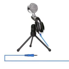 Professional Audio Condenser Microphone Mic Studio Sound Recording Tripod Stand
