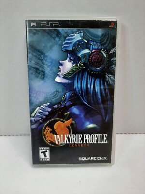Valkyrie Profile : Lenneth - Sony PSP - Broken clip on case! (D)