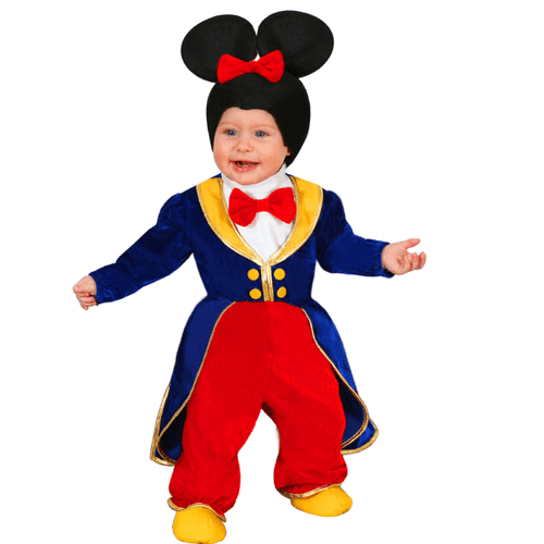VESTITO COSTUME Maschera di CARNEVALE NEONATO - TOPOLINO | eBay
