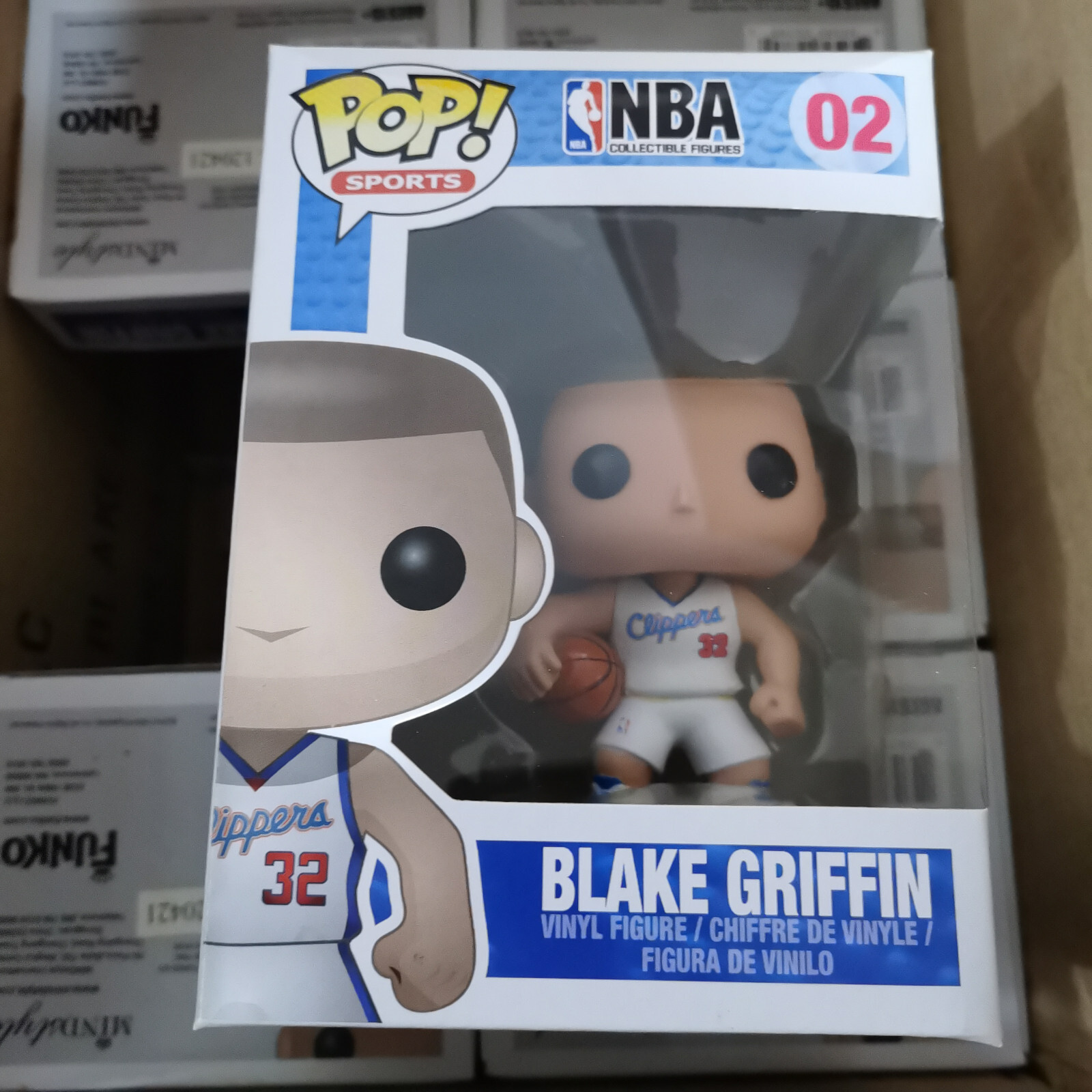 Funko Pop Vinyl Figure Sports Nba La Clippers Blake Griffin 02 Vaulted