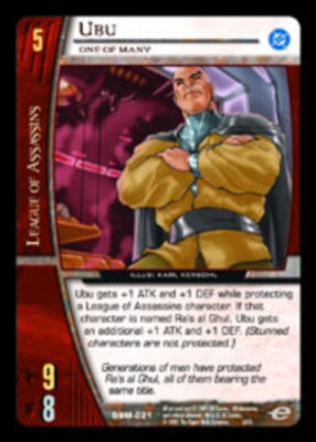 VS System: Ubu, One of Many [Played] VS: DC Batman Starter TCG CCG Classic Marve