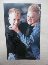 Erasure Autogramme signed 14x22 cm Magazinbild 