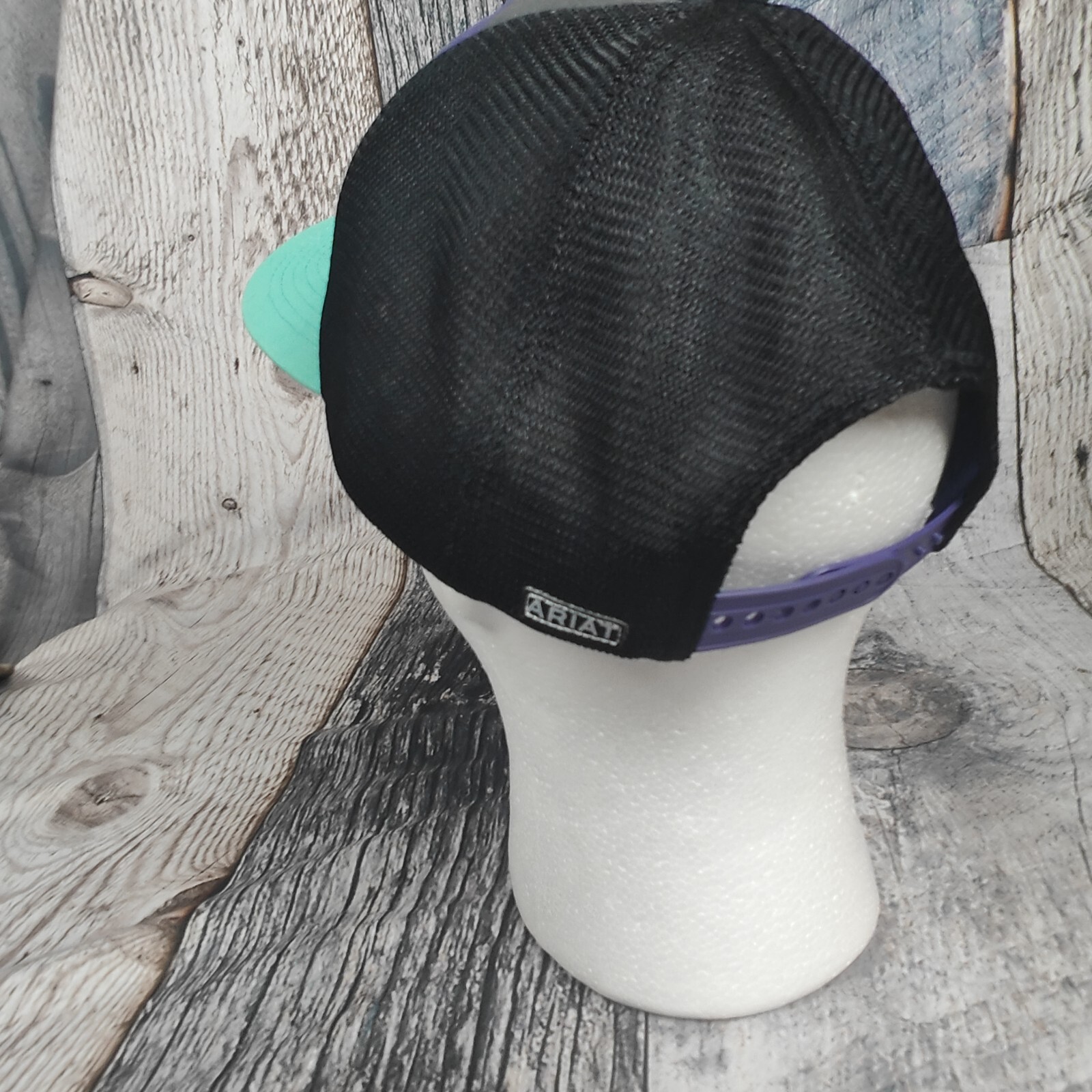 Ariat Hat Baseball Cap Adjustable Snapback Cowboy… - image 5