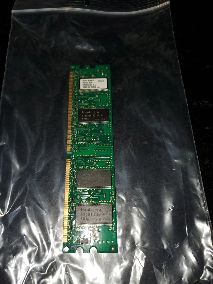 Hynix HYMD216646A6-H AA 128MB PC2100 DDR 266MHz CL2.5 - Image 4 of 4