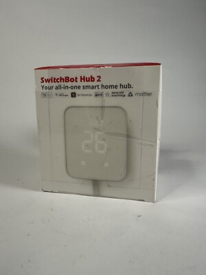 SwitchBot Hub 2 (2nd Gen), work as a WiFi Thermometer Hygrometer, IR