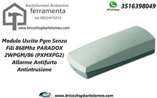 Modulo Uscita Pgm Senza Fili 868Mhz PARADOX 2WPGM/86 (PXMXPG2) Allarme Antifurto