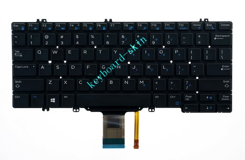 Tastiera Per Latitude 5290 Tastiera Retroilluminata USA Per Dell Latitude 7380, 7389 2-in-1, 7390, 5290 | Sostitutiva Nuova Kyocera 902kc - Foto 7