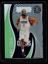 Kawhi Leonard Astounding Green 2019-20 Panini Illusions #5 NBA Card Los Angeles