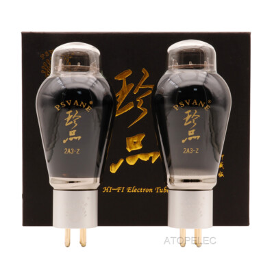 1 Matched Pair PSVANE 2A3-Z TREASURE Collector Edition Vacuum