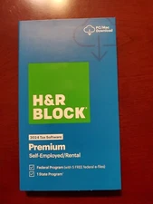 2024 H&R Block Premium Tax Software PC 2024 - **** eBay messaging Delivery****