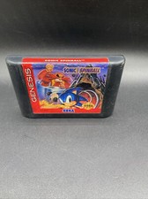 Sonic Spinball (Sega Genesis, 1993) Vintage Rare Hedgehog Tested Works