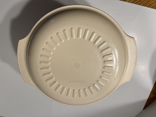 Vtg Tupperware Microwave Stack Almond 4 Piece Cooking Set 1 Qt, 13/4 Qt, 3 Qt - Zdjęcie 5 z 14