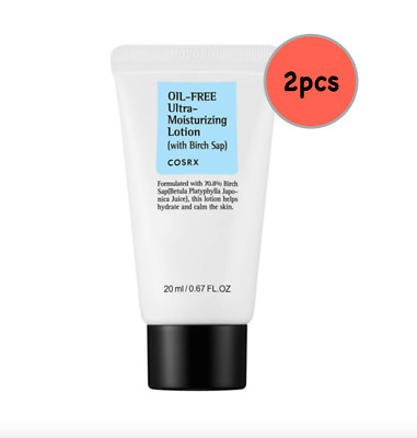 COSRX mini Oil Free Ultra Moisturizing Lotion 20ml  x 2pcs US Seller